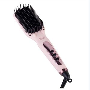 l’ange Le Vite straightening brush in Blush